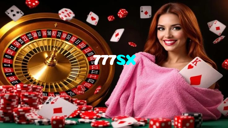 777SX casino presented on mobile device in Pakistan with slots and live games